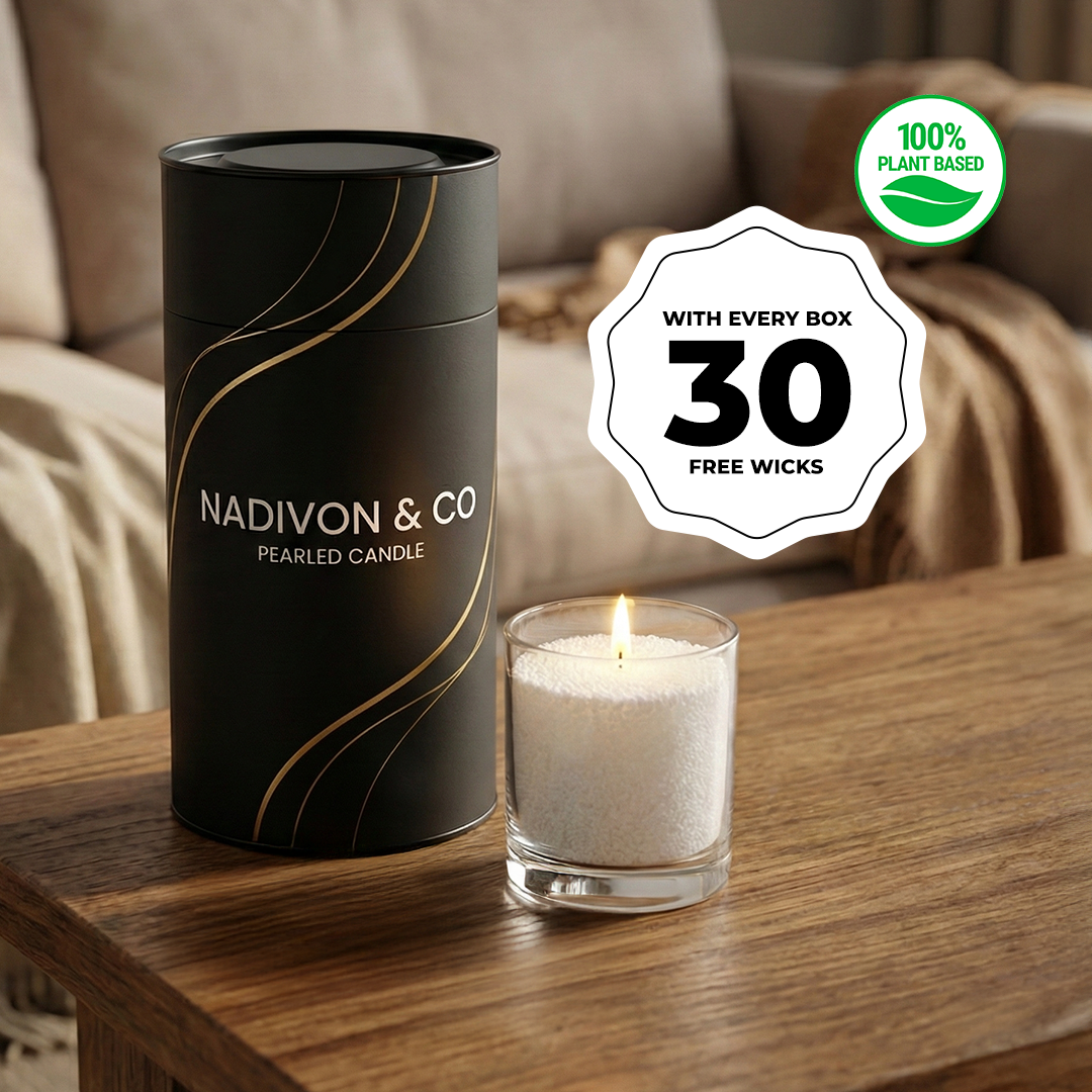 Pearled Candle