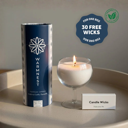 Nadivon Pearled Candle