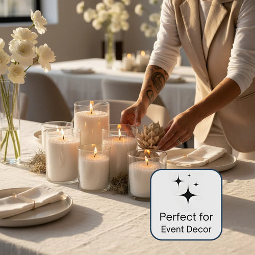 Nadivon Pearled Candle