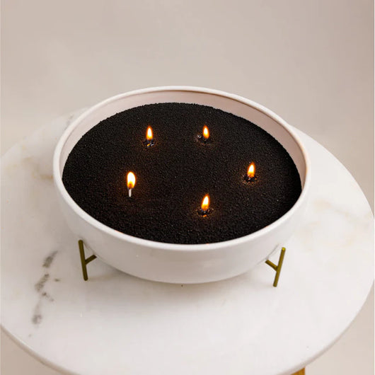 Nadivon Pearled Candle