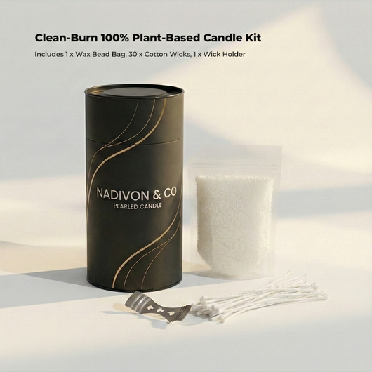 Nadivon Pearled Candle