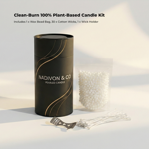 Nadivon Pearled Candle