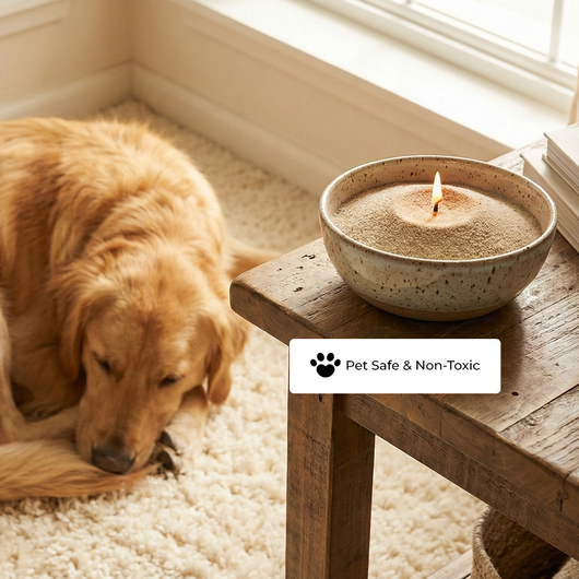 Nadivon Pearled Candle