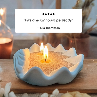 Nadivon Pearled Candle