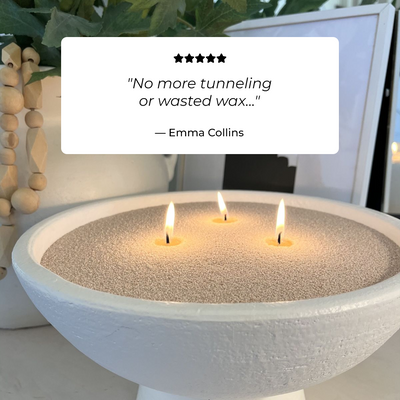 Nadivon Pearled Candle