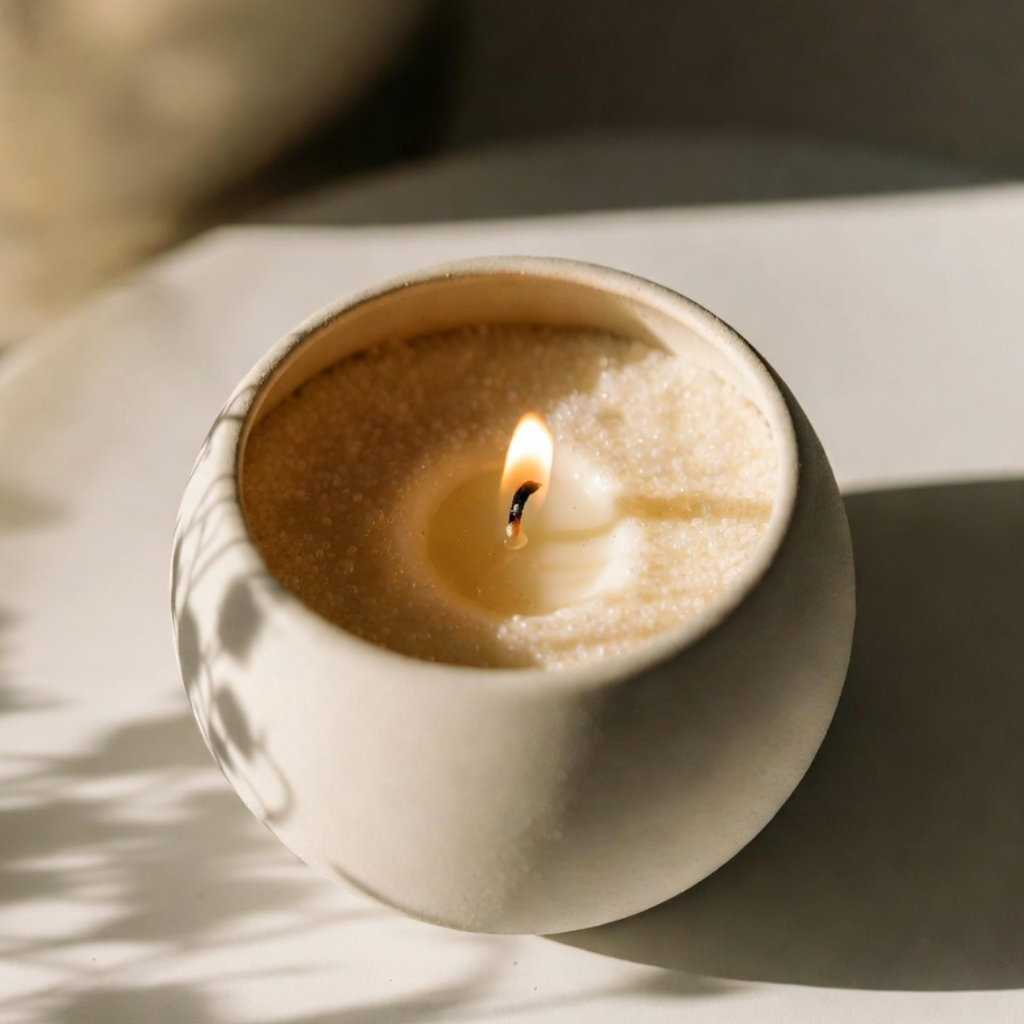 Nadivon Pearled Candle